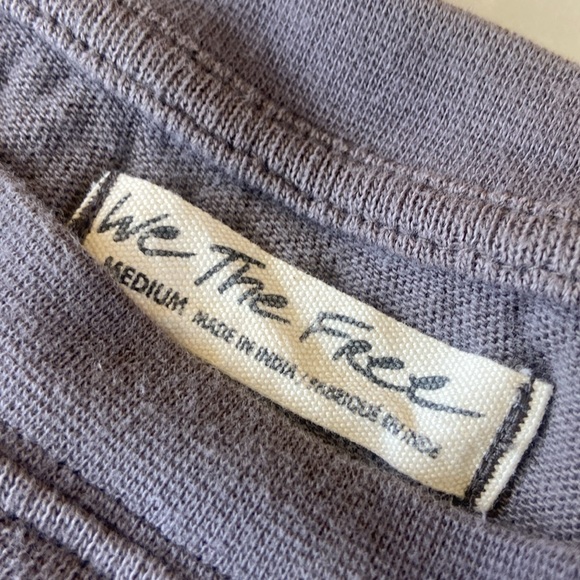 Free People T-shirt with sequin sleeves - Picture 2 of 5